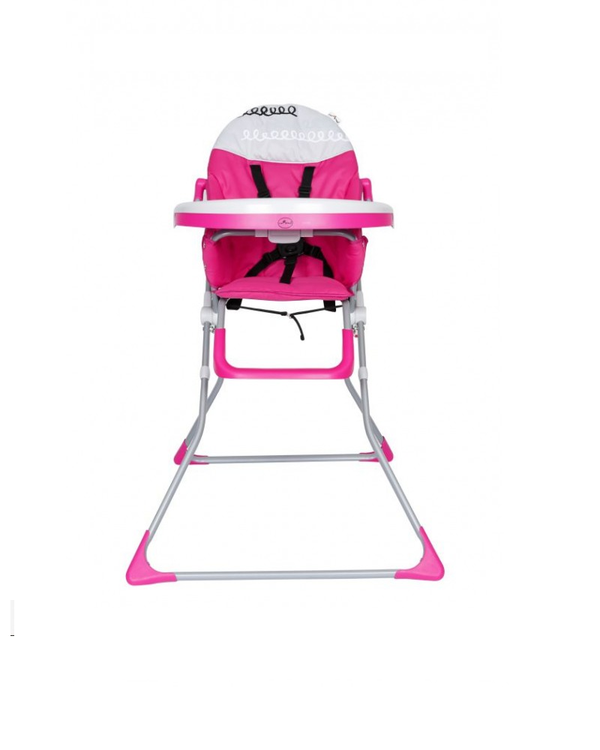 1st Step High Chair With 5 Point Safety Harness-Pink