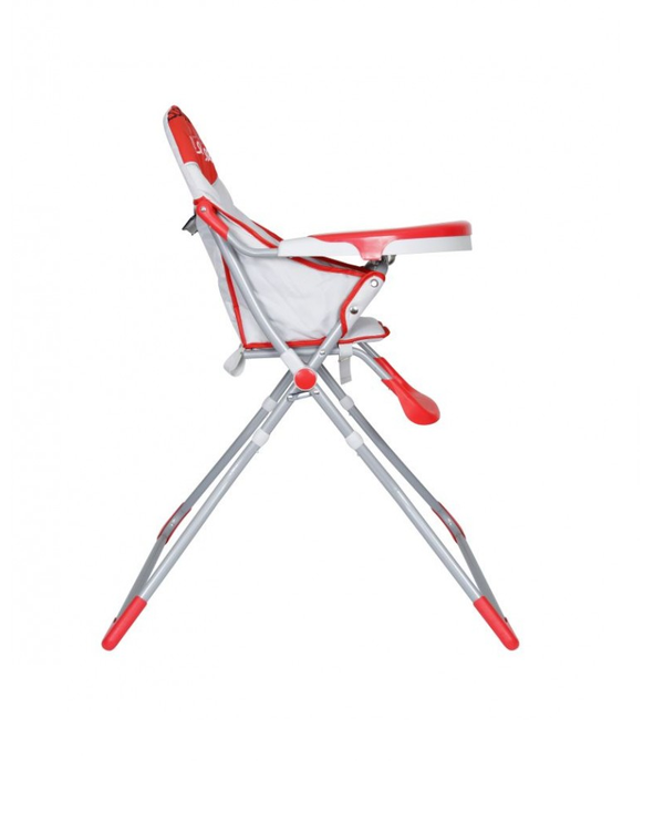 1st Step High Chair With 5 Point Safety Harness-Red