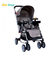 1st Step Baby Rocking Pram With 5 Point Safety Harness And Reversible Handlebar-Grey