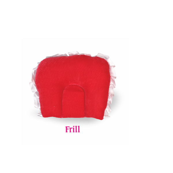 Baby Headrest Velvet Frill