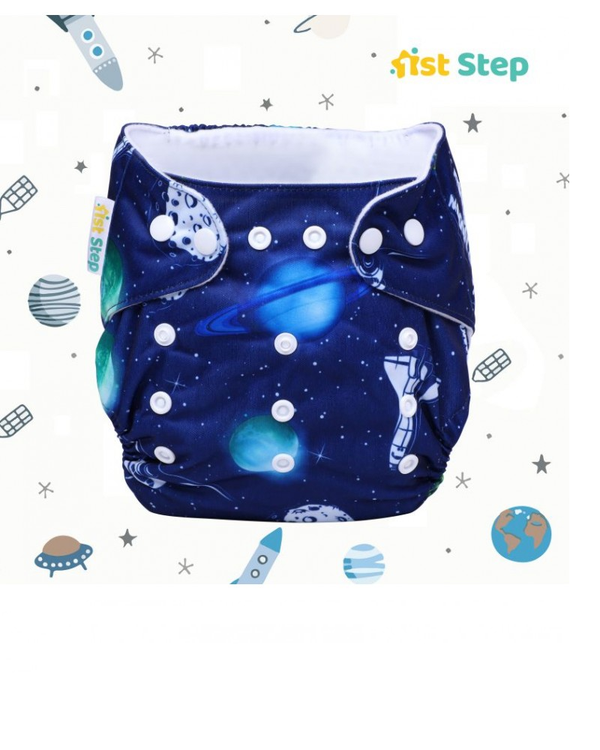 1st Step Size Adjustable Reusable Diaper With Diaper Liner