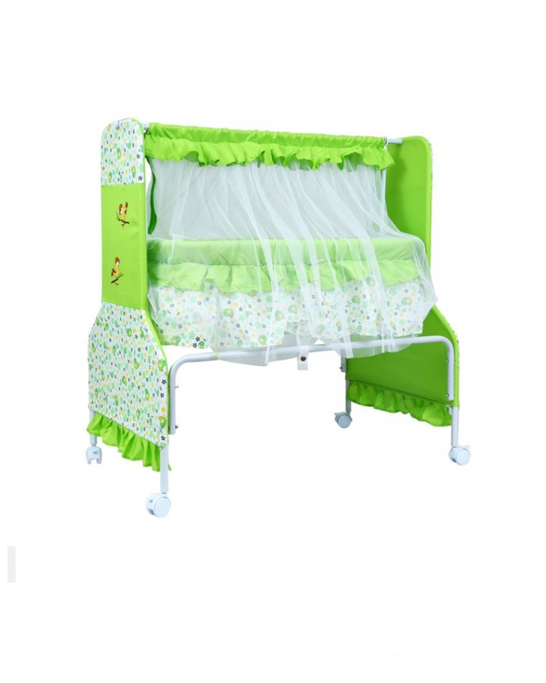 1st Step Cradle With Swing And Mosquito Net - Green