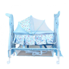 1st Step Cradle With Swing, Mosquito Net And Storage Basket - Blue