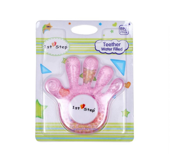 1st Step Water Filled Teether - Pink